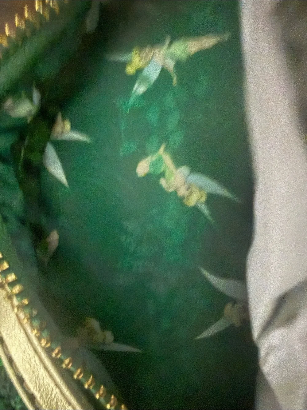 NWT Disney Tinker Bell Green Sequin Loungefly Backpack
